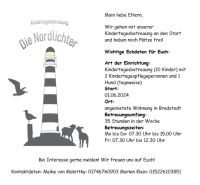 Kindertagespflege / -betreuung ab 01.06. Nordfriesland - Bredstedt Vorschau