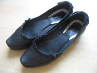 hübsche Leder Ballerinas, ORIGA, Gr 38.5, schwarz, wie NEU Mecklenburg-Vorpommern - Greifswald Vorschau