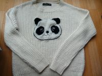 Pullover japan weiß creme Panda Pulli Damen Fishbone XS Langarm Duisburg - Duisburg-Mitte Vorschau