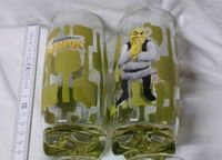 Shrek Trinkgläser 2 Stück zusammen aus 2010, Sammler Kinder Glas Bayern - Gunzenhausen Vorschau