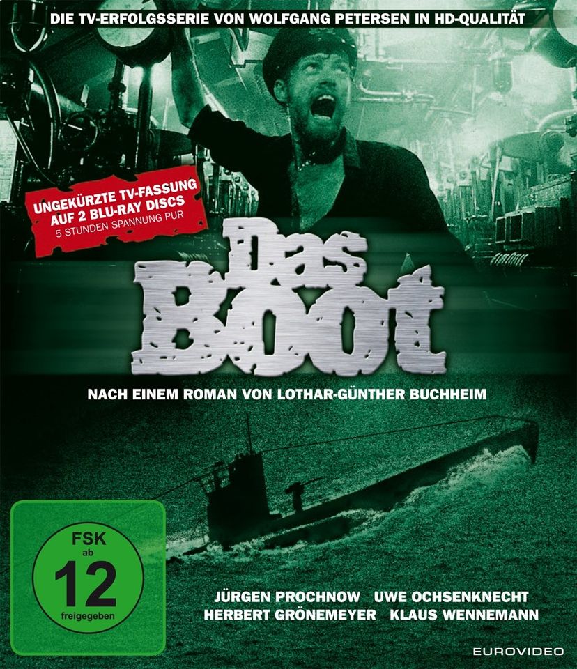 Das Boot  TV-Fassung/Ungekürzte Fassung Jürgen Prochnow - Blu-ray in Werther (Westfalen)