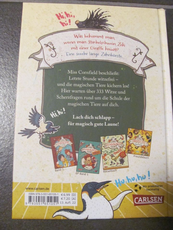 Buch Die Schule der magischen Tiere Witze! *NEU* in Dortmund