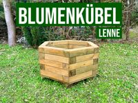 Blumenkübel Pflanzkasten Blumenkasten Holz Blumen - Sechseckig Nordrhein-Westfalen - Lennestadt Vorschau