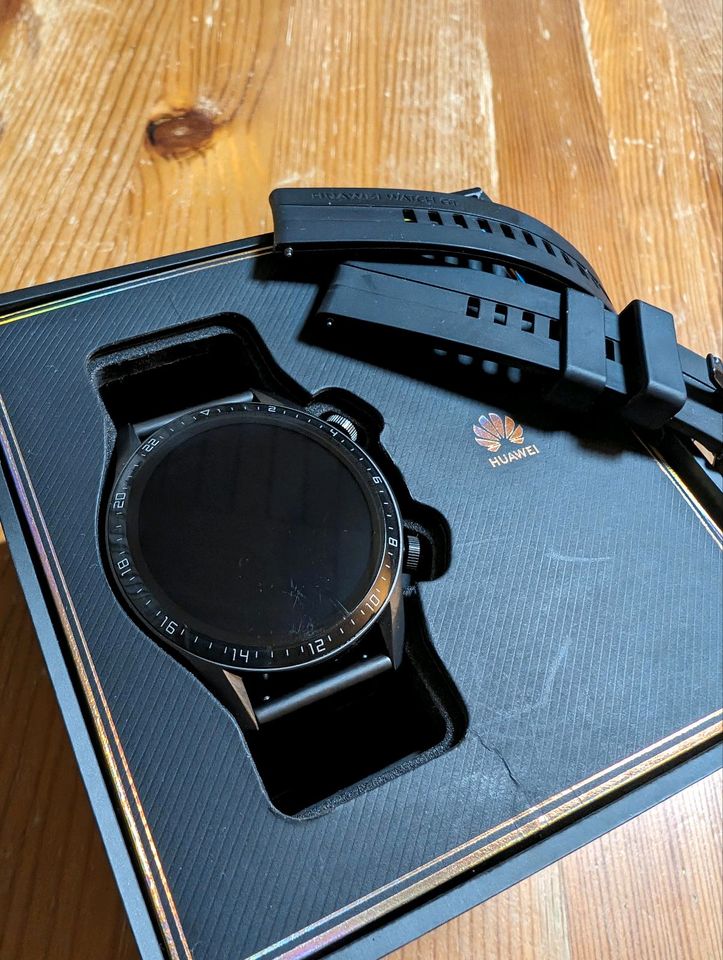Huawei Watch GT2 46mm Elite Metall-Armband Titangrau in Wendlingen am Neckar