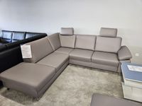 NEU ECHT LEDER Couch Wohnlandschaft Ledersofa granit Kopfstützen Nordrhein-Westfalen - Raesfeld Vorschau