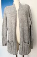 Calvin Klein - kuschlige Strickjacke Cardigan Gr. M grau meliert Bayern - Bad Füssing Vorschau