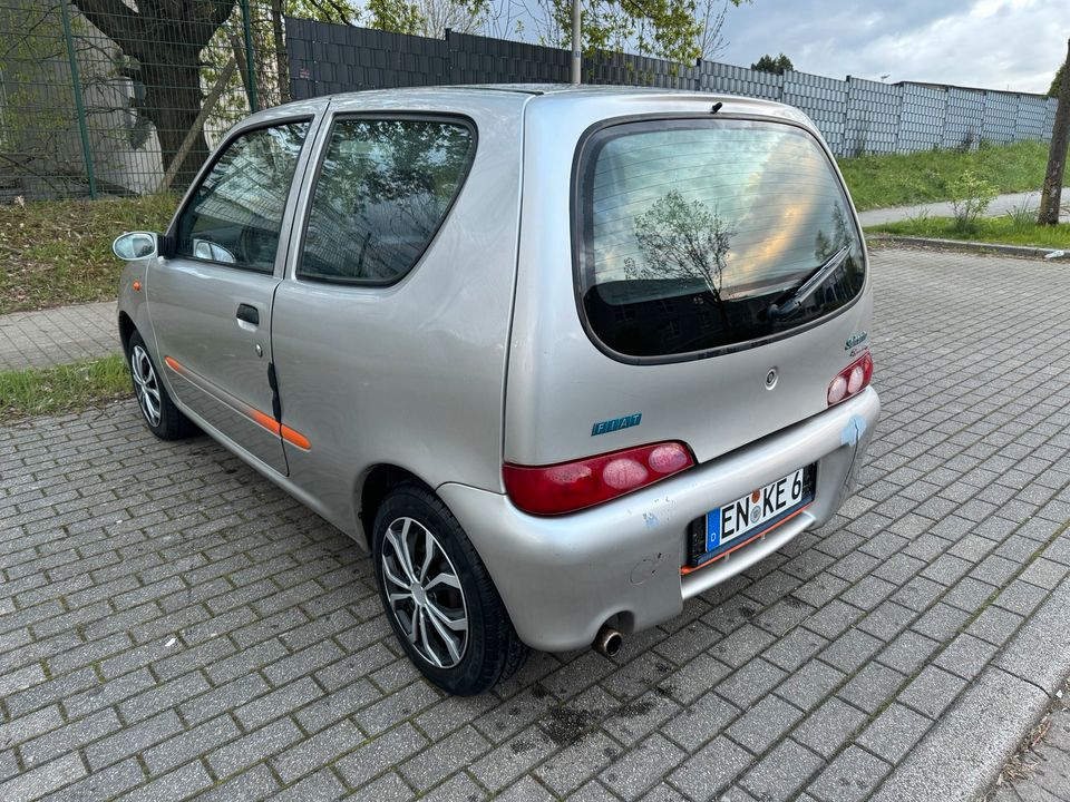 Fiat seicento Servo Klima Bluetooth Elektrische Fenster Tüv 09/25 in Witten