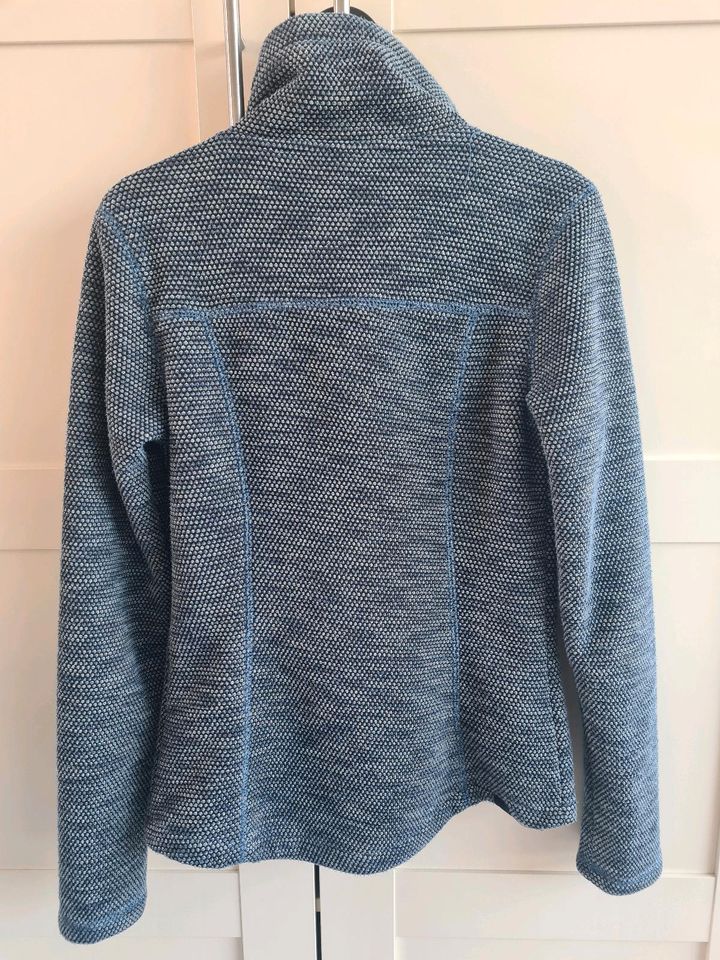 blau melierte Fleece-Strickjacke *Bench* Gr. S in Pattensen