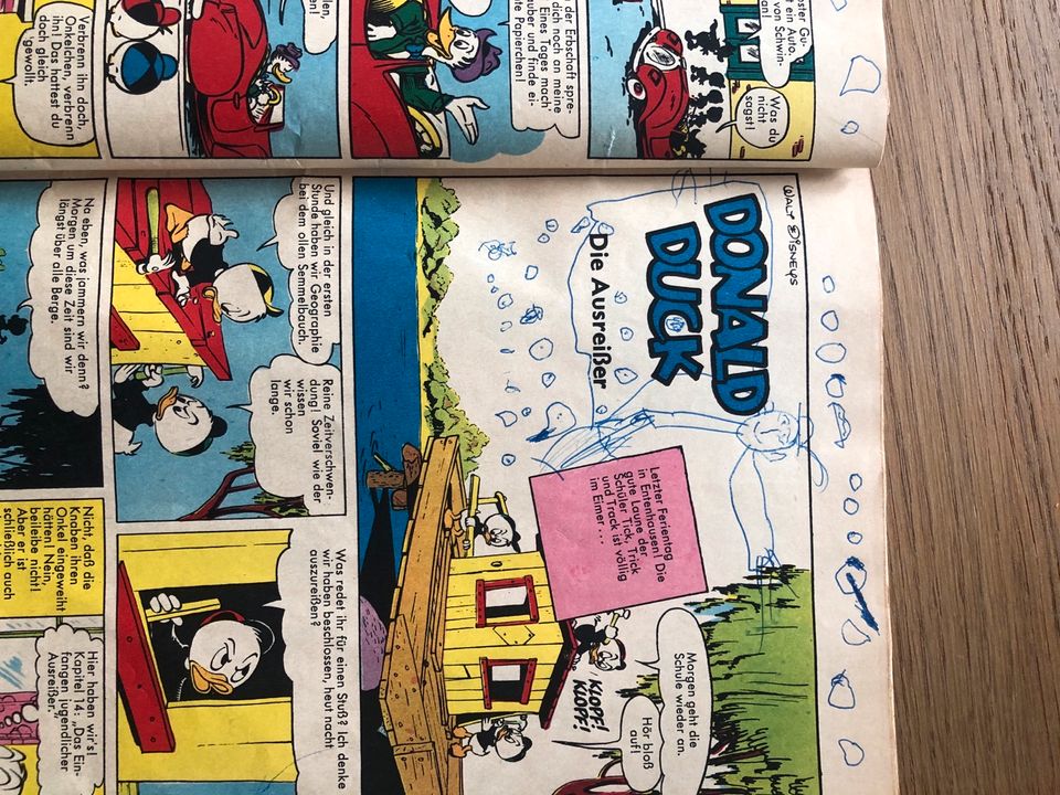 Donald Duck Comic in Herne