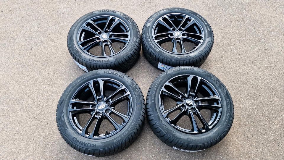 Winterkompletträder Hyundai Kona Elektro 215/55R17 98V 5x114,3 in Burgau