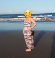 Forever 21 Maxi Kleid Sommer bunt Muster L Hochzeit Taufe Urlaub Niedersachsen - Loxstedt Vorschau