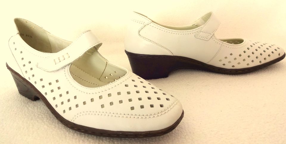 Ara Damenschuhe, Damen Schuhe, Klettschuhe Gr. 41 (UK 7), weiß in Krefeld