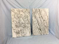 2 Stk. Marmorplatten, Platten aus weißem Marmor, ca. 39,5 x 60cm Niedersachsen - Wiefelstede Vorschau