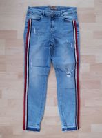 Damen Hose Jeans hellblau Streifen Gr. 40 Janina Skinny Nordrhein-Westfalen - Rheda-Wiedenbrück Vorschau