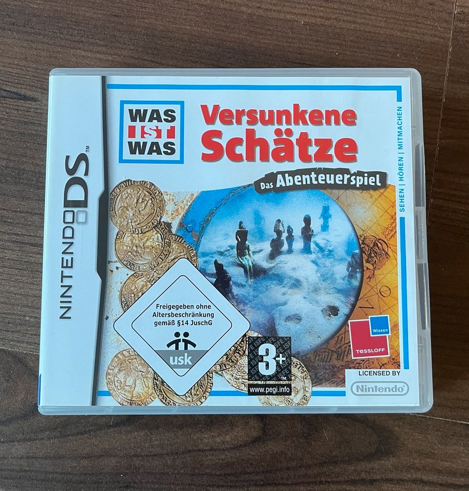 Nintendo DS Spiel “Was ist Was versunkene Schätze” in Wennigsen