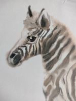 Zebra, Fohlen, Zebrakind, Afrika, signiert Jaude Baden-Württemberg - Heilbronn Vorschau