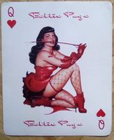 Bettie Page XXL Spielkarte 45x36 cm Poster PinUp Burlesque Eimsbüttel - Hamburg Eimsbüttel (Stadtteil) Vorschau