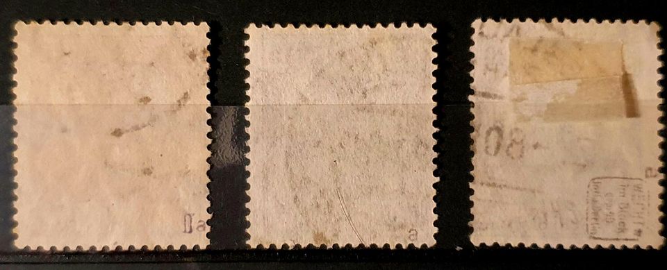 Briefmarken Deutsches Reich 1905-19 geprüft und gestempelt in Westoverledingen