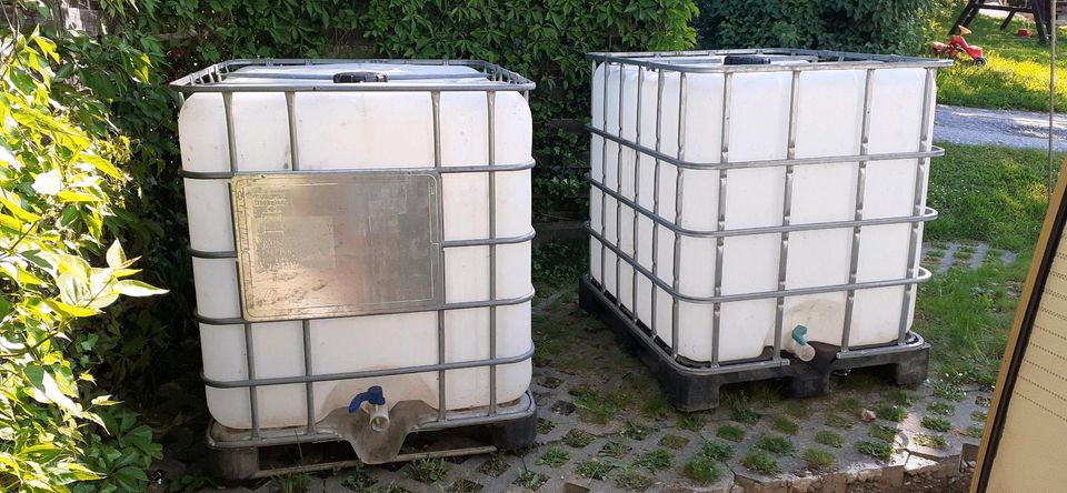 2 Wasserspeicher 1000 l in Siegsdorf