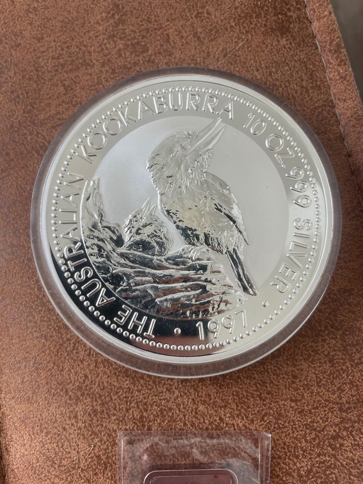 10 Unzen Silber Australian Kookburra 1997 QUEEN ELIZABETH || 10 D in Gießen