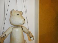 Wunderschöne grosse Bär Marionette aus Holz Baden-Württemberg - Freiburg im Breisgau Vorschau