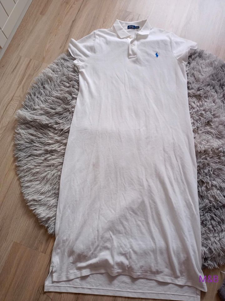 Polo Ralph Lauren kleid Polokleid XL XXL 44  weiss neu in Eisenach