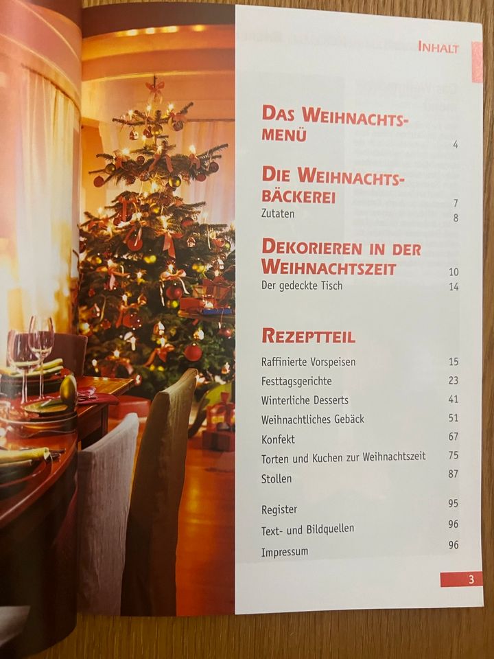 Weihnachten - Kochen und Backen - Kochbuch - NEU in Hohenbrunn