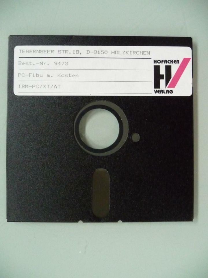 MS-DOS Finanzbuchhaltung  5 ¼“ - Disk 5,25 Zoll  Sammler Software in Menden