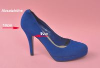 High-Heels Neu, Blau Wildleder Optik, 10cm  Absatz, Gr. 38 Nordrhein-Westfalen - Werl Vorschau