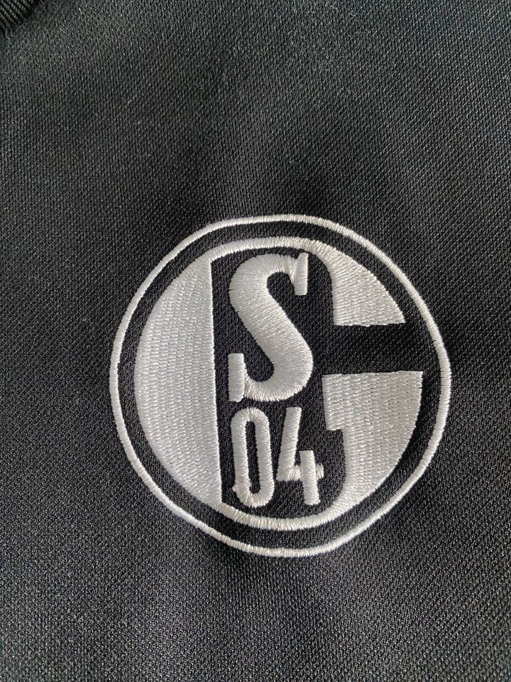 FC Schalke 04 Adidas - Größe M - Jacke Sport Fussball Logo Grün in Attendorn