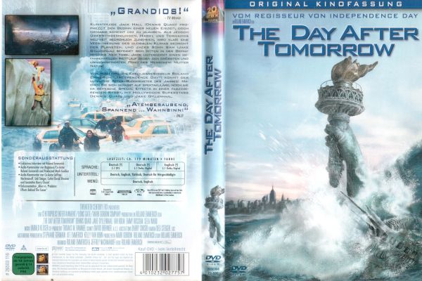 The Day after tomorrow DVD (FSK 12) in Dortmund