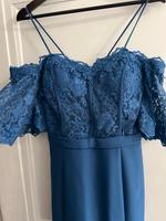 Elegantes Abendkleid in Blau – mit Spitze & Schlitz Altona - Hamburg Bahrenfeld Vorschau