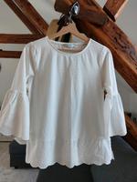 Shirt Gr. S M *TCHIBO Lochstickerei 3/4 Arm weiß Niedersachsen - Goslar Vorschau
