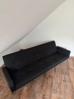 Sofa mit Schlaffunktion (umklappbar) dunkelgrau Baden-Württemberg - Straubenhardt Vorschau