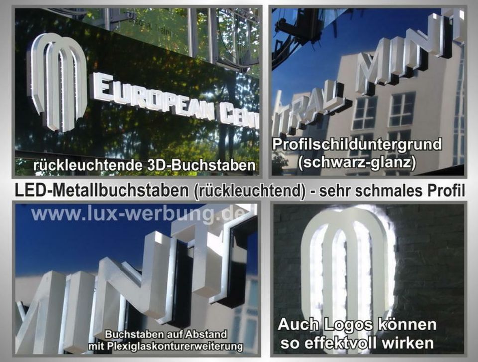 -Außenwerbung//Leuchtreklame//Lichtreklame- in Berlin