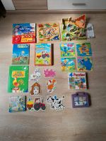 Konvolut Spielsachen, 9-teilig, Puzzle (Holz), Bücher, Jungs Schleswig-Holstein - Seedorf Vorschau