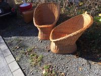 3x Vintage KORBSTUHL Korbsessel mid century 70er Rattan Nordrhein-Westfalen - Schmallenberg Vorschau