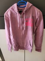 Hoodie in Flieder mit Aufdruck, Größe S - wie Neu Hessen - Eltville Vorschau