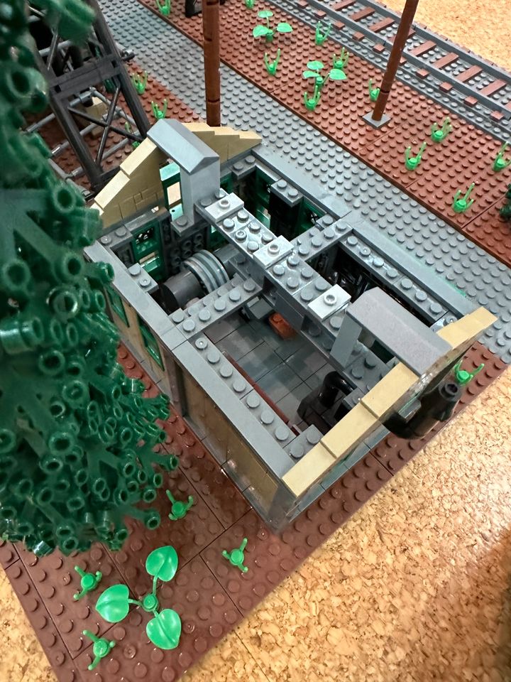 Klemmbausteine moc Bergwerk/Zeche, kein Lego in Marl