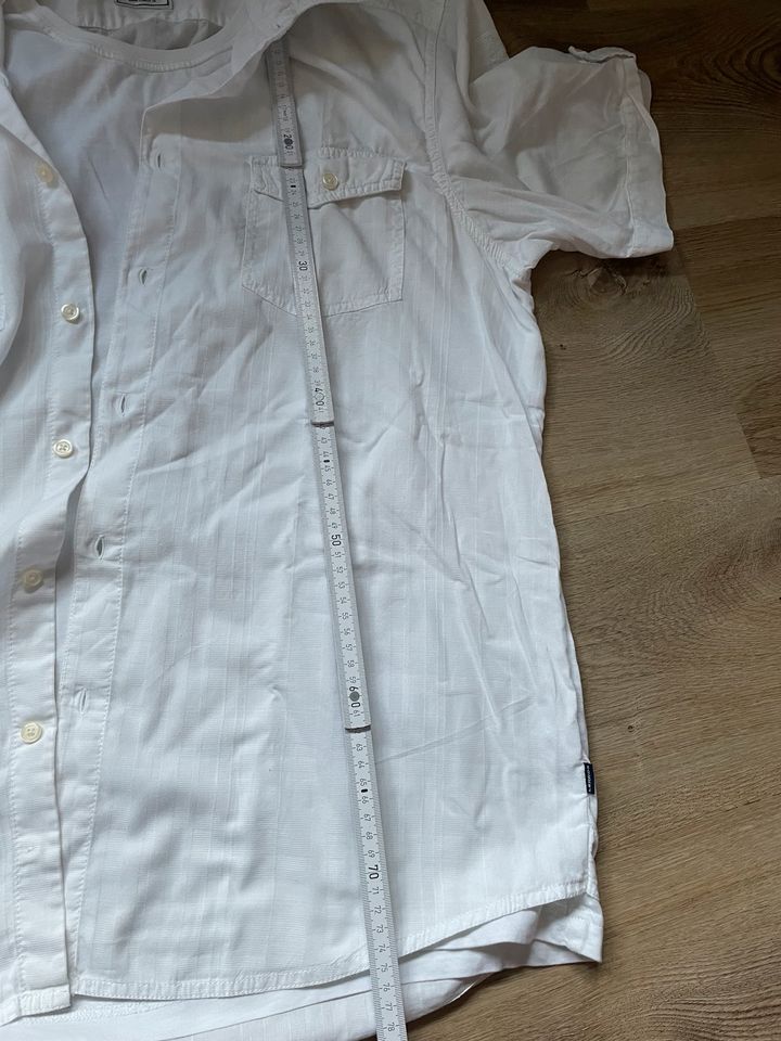 Lerros Herren Hemd Shirt weiß festlich Gr. XL 56 58 in Lauchheim