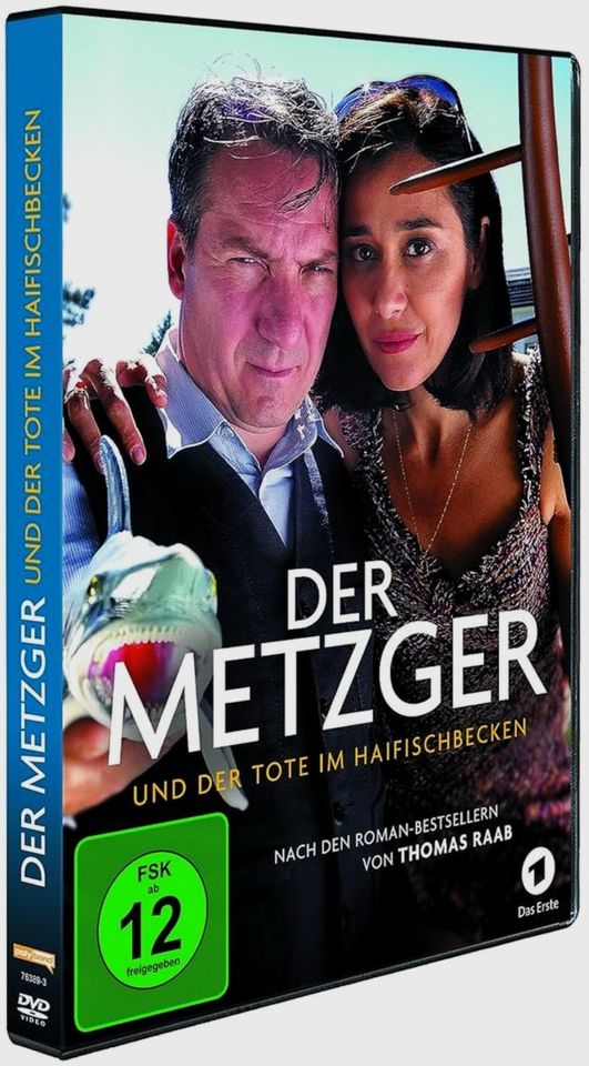 DER METZGER UND DER TOTE IM HAIFISCHBECKEN, Krimi 2015, DVD, NEU in Usingen