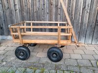 Leiterwagen / Handwagen aus Holz Bayern - Obing Vorschau