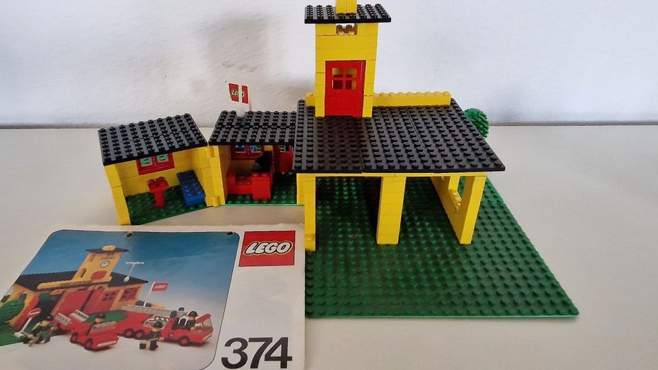 Lego 374 & 6690 Feuerwehr Feuerwache Snorkel Pumper in Böhl-Iggelheim