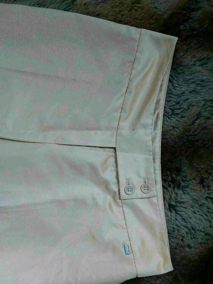 Escada Sport Luxus 7/8 Hose culotte Gold, Baumwolle & Seide, neu! in Düsseldorf