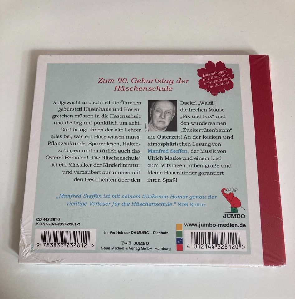 Häschenschule Cd mit Osterbastelbogen in Berlin