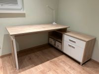 Schreibtisch mit Sideboard + Ordnerschrank Rheinland-Pfalz - Zemmer Vorschau