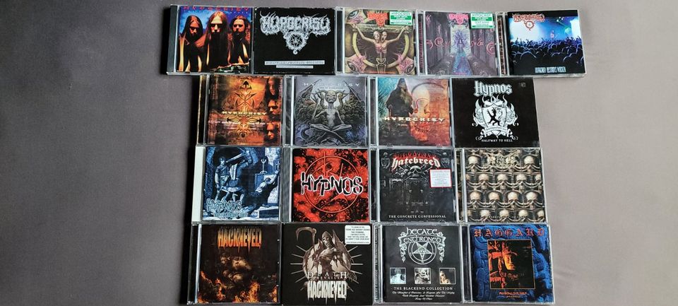 Hypocrisy Kataklysm Death Metal CD Sammlungsauflösung Krisiun in Kettenheim