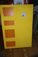 Ikea JAGGA Magnettafel 1999 orange + gelb bemalt * Art.Nr. 18951 Bayern - Straßkirchen Vorschau