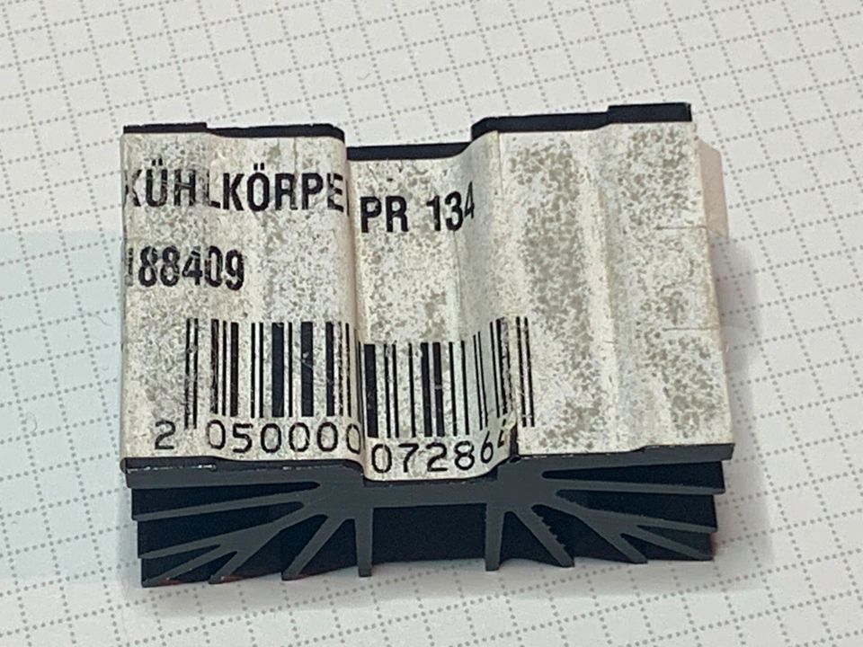 Kühlkörper 3,5 K/W 54 x 37.5 x 22 mm Fischer Elektronik SK 65 NEU in Hannover