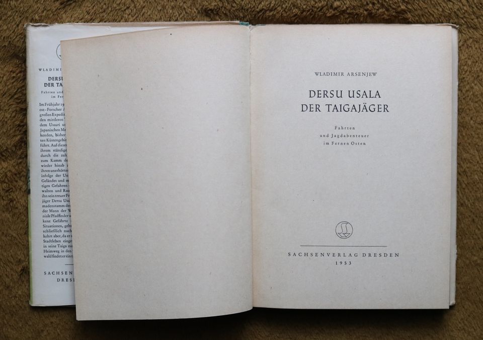 Buch "Dersu Usala - Der Taigajäger" von Wladimir Arsenjew in Dresden